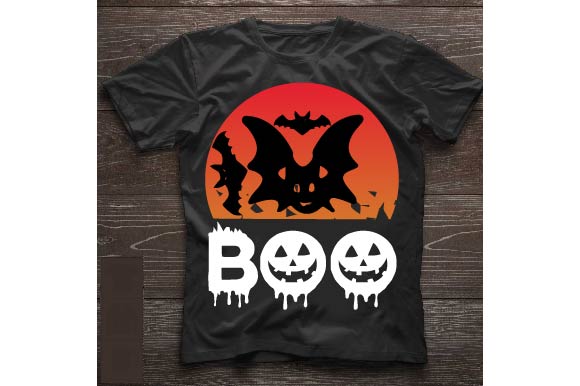 Boo! t shirt template