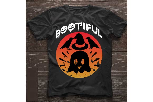 Bootiful t shirt template