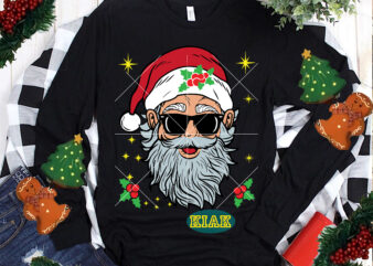 Santa Claus wearing sunglasses tshirt template vector, Santa Claus, Merry Christmas t shirt designs, Funny Christmas, Funny Santa vector, Christmas Tree Svg, Christmas vector, Believe svg, Merry Christmas Svg, Santa