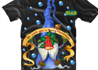 We Wish You a Merry Christmas Png, We Wish You a Merry Christmas vector, We Wish You a Merry Christmas t shirt designs, Merry Christmas Gnomes T-Shirt Template, Gnomies Christmas,