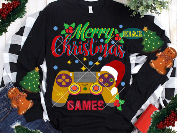 Games controller christmas t shirt designs, games controller svg, game svg, games controller vector, merry christmas t shirt designs, merry holiday, merry xmas, funny christmas, funny santa vector, christmas tree
