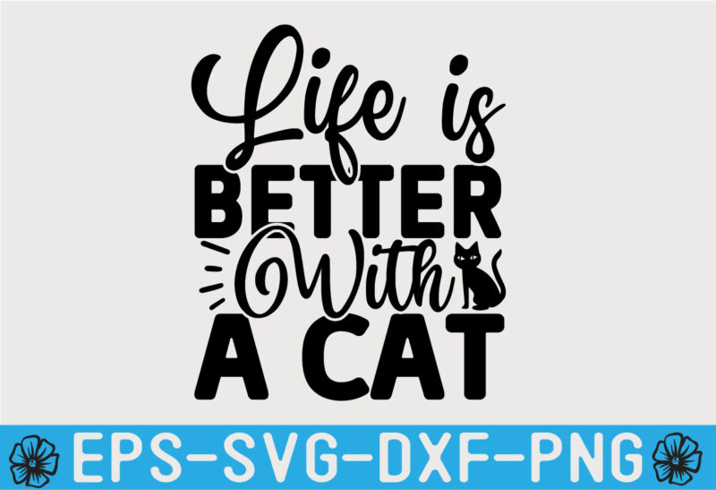 Cat SVG Quotes Design Bundle