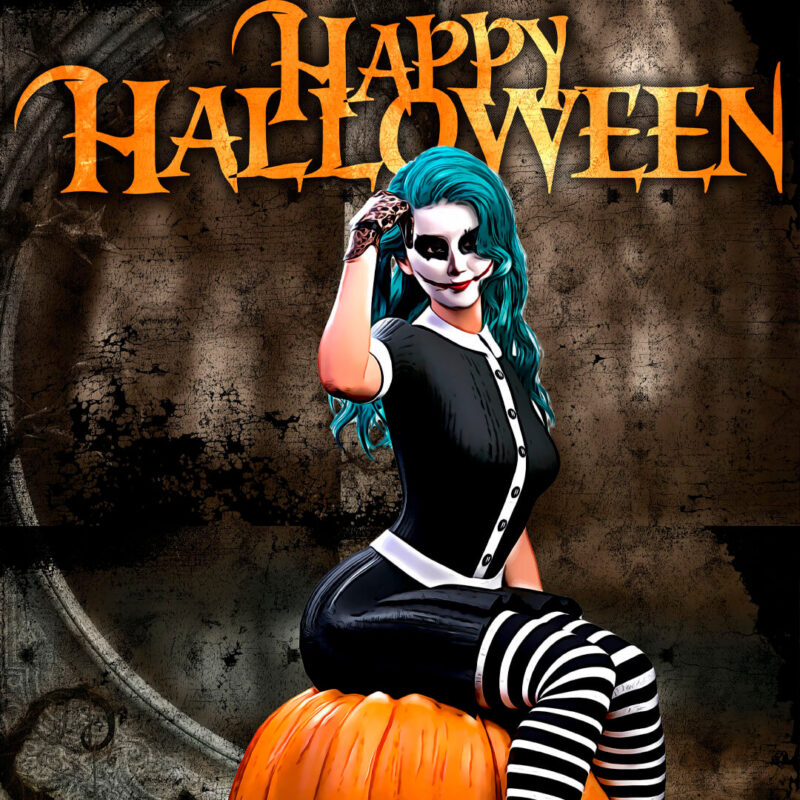 Halloween Mood 2 (Rasterization – DTG and DTF Printing)