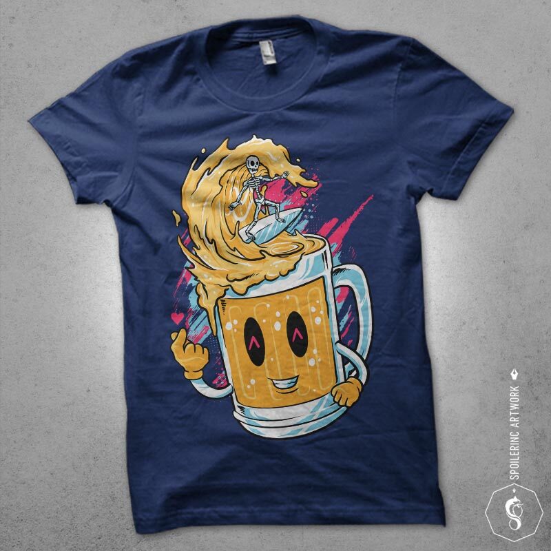 food and beverages tshirt design bundles