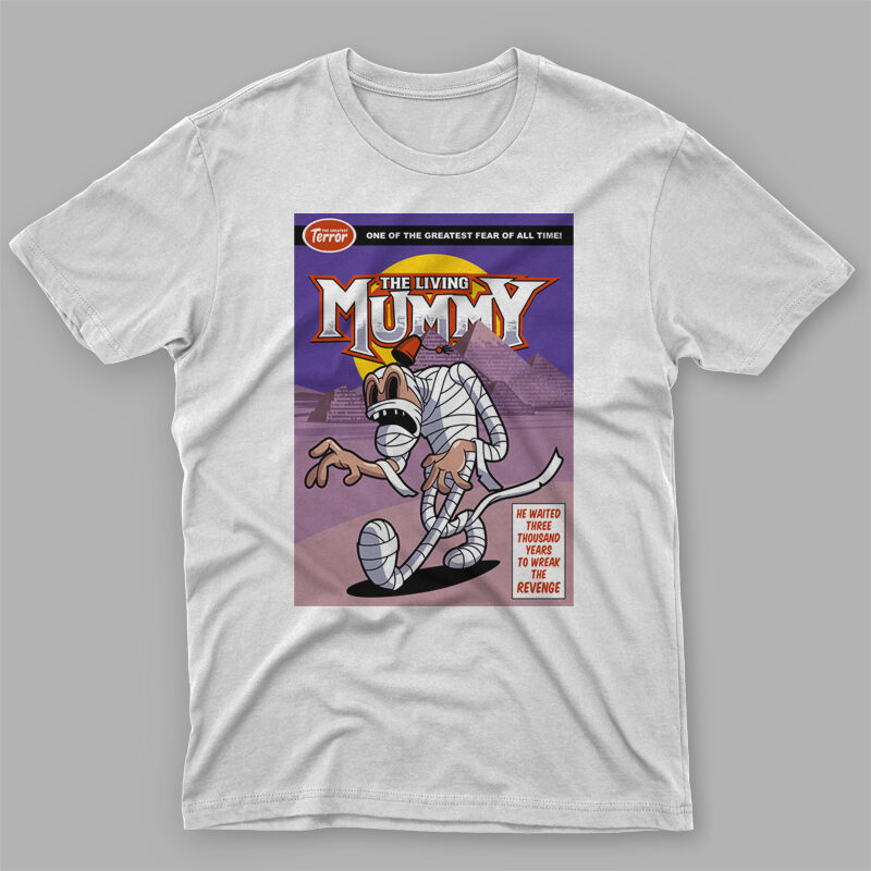 t-shirt vector MUMMY