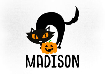 Madison Cat Halloween svg, Horror Castle, Halloween Castle, Spooky vibes svg, halloween shirt svg, halloween svg, cut files, fall svg, halloween mug, halloween tumbler, cricut svg, trick or treat, png