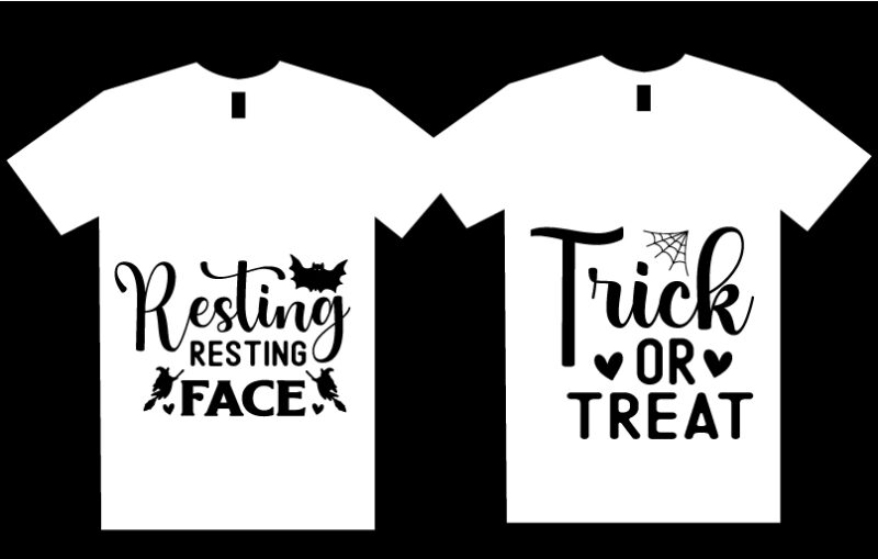 Halloween SVG T shirt design Bundle