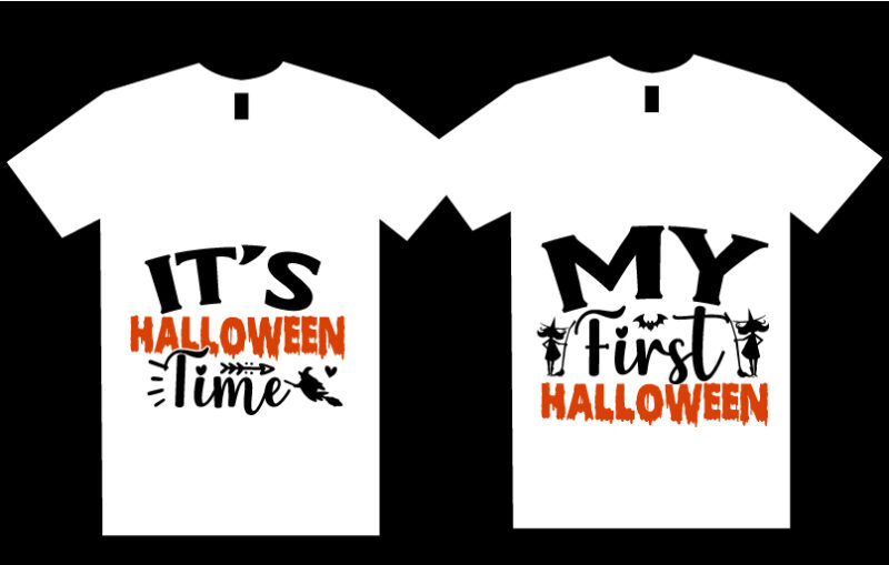 Halloween SVG T shirt design Bundle