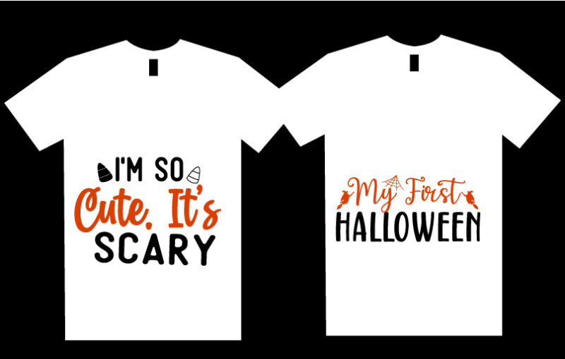 Halloween SVG T shirt design Bundle