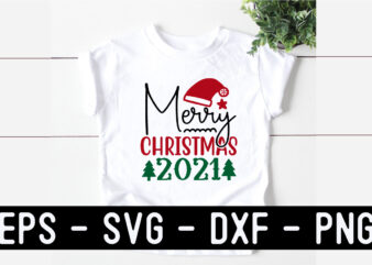 Christmas SVG T shirt Design Template