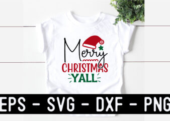 Christmas SVG T shirt Design Template