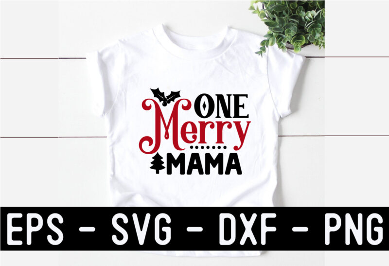 Christmas SVG T shirt Design Template