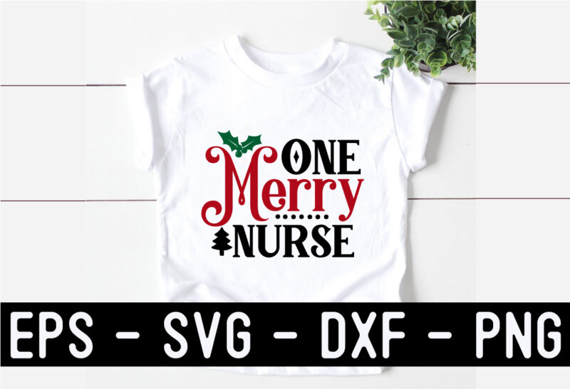 Christmas SVG T shirt Design Template