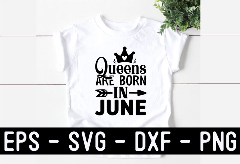 Queens are born SVG Design Bundle