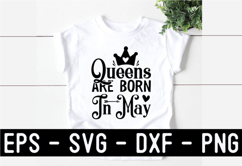 Queens are born SVG Design Bundle