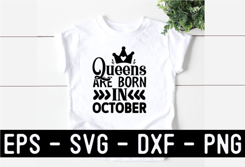 Queens are born SVG Design Bundle