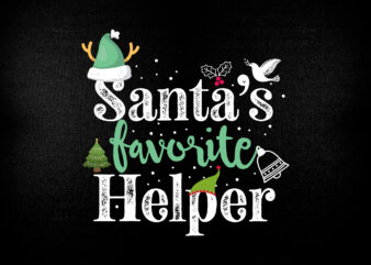 Christmas, Christmas svg, Santa’s Favorite Helper, Santa’s Favorite Helper SVG, Santa’s Helper SVG, Santa SVG, Christmas Party, Christmas Party Svg t shirt design