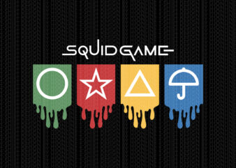 Squid Games T-shirt design