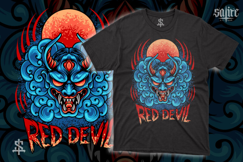 Red Devil Mask