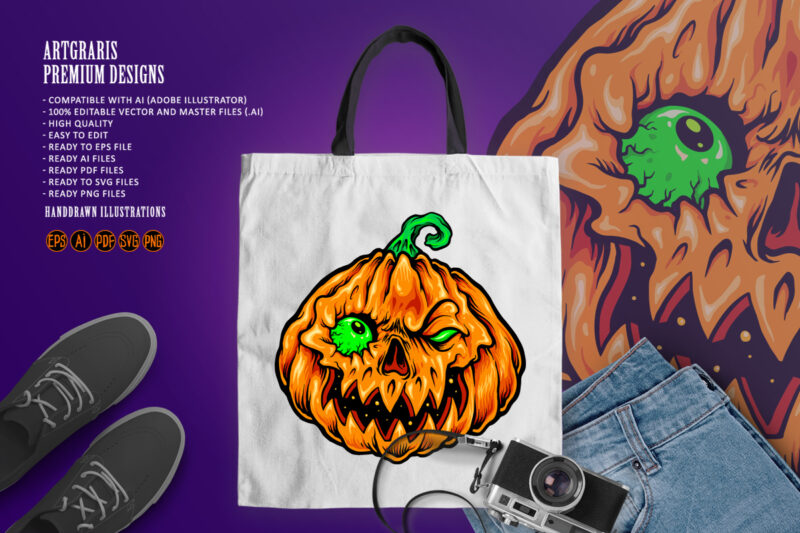 Halloween Jack O Lantern Carving Zombie Pumpkins