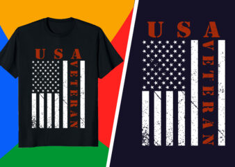 USA Veteran T-shirts – USA Flag T-Shirt
