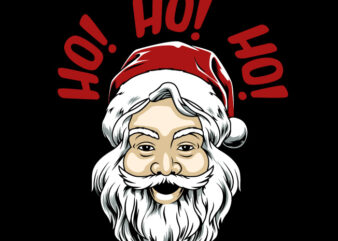 Santa! t shirt template vector