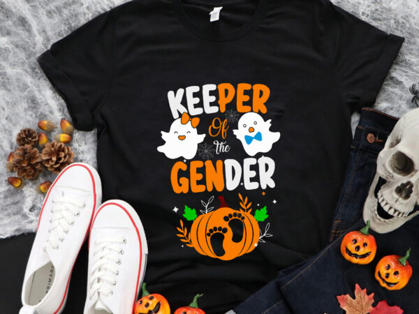 Boo keeper of the gender reveal svg, baby announcement pregnancy svg, boo svg, halloween svg, pumpkin svg t shirt template