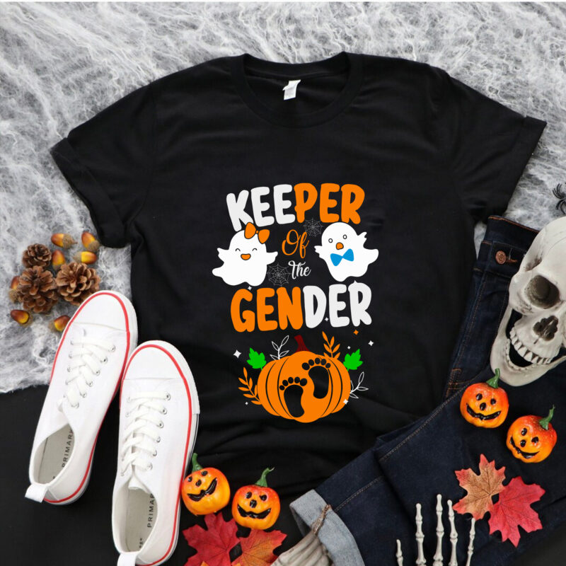 Boo Keeper Of The Gender Reveal Svg, Baby Announcement Pregnancy Svg, Boo Svg, Halloween Svg, Pumpkin Svg