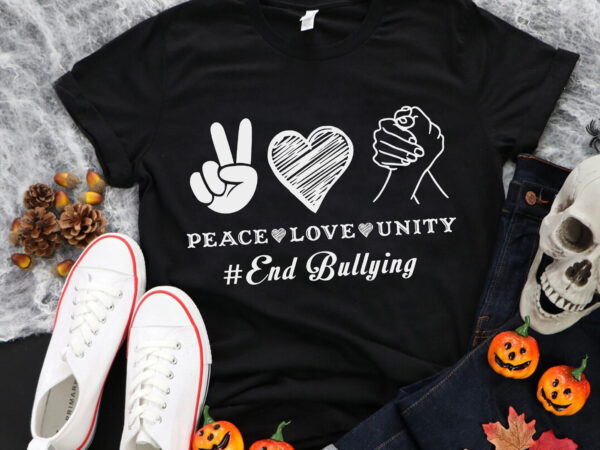 Peace love unity svg, day orange kids 2021 anti bullying svg, anti bullying svg t shirt illustration