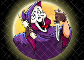 Ghostface Calling Halloween Funny Png, Scream You Hang Up Png, Ghostface Halloween Png