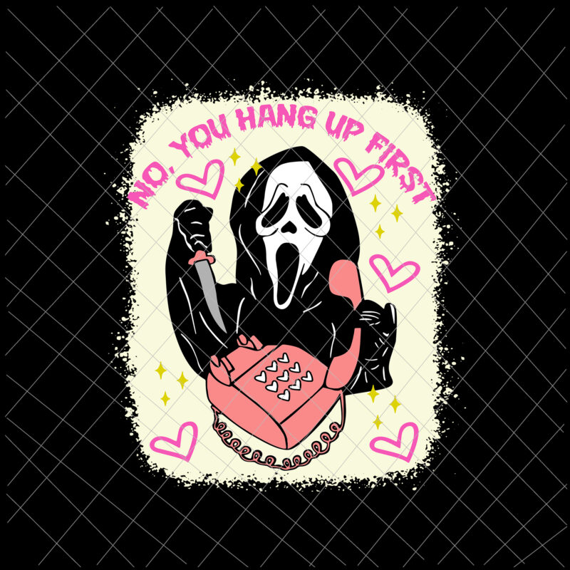 Ghostface Calling Halloween Funny Svg, Scream You Hang Up Svg, Ghostface Halloween Svg