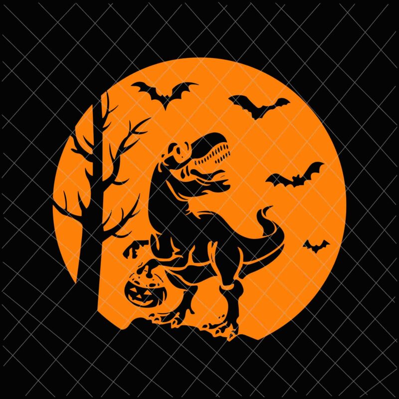 Halloween Dinosaur T rex Mummy Pumpkin Svg, Dinosaur T rex Halloween Svg, Dinosaur T rex Pumpkin Svg