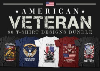 American veteran t shirt designs bundle vector, military, army, america, usa, united states, svg, png,