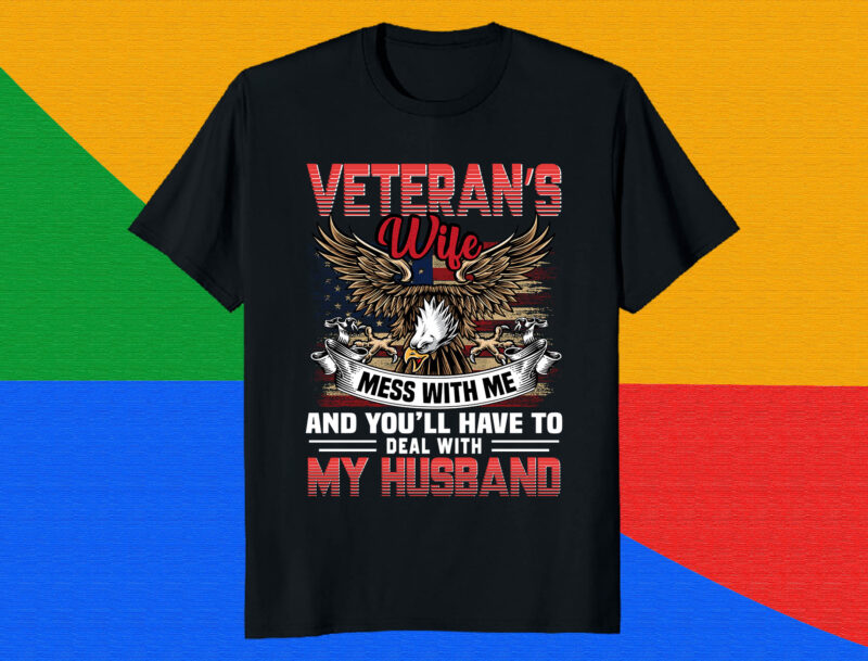 55+ Print ready best selling Veteran T-Shirt