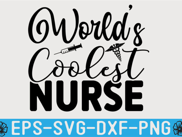 Nurse svg quotes design template