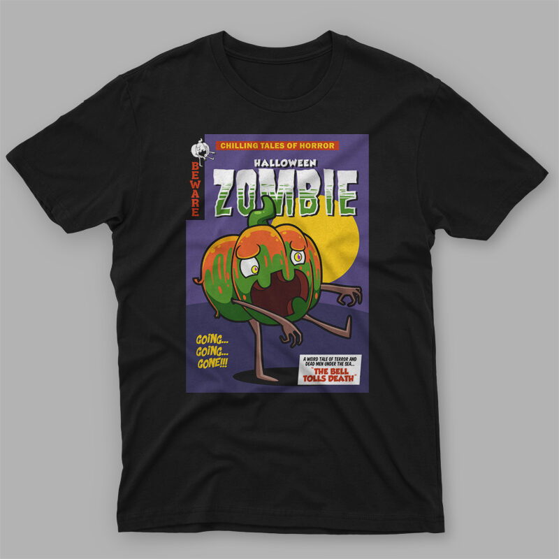 t-shirt vector ZOMBIE