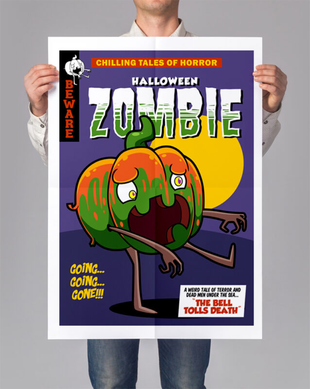 t-shirt vector ZOMBIE
