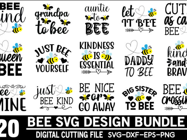 Bee svg design bundle