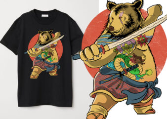 Samurai bear