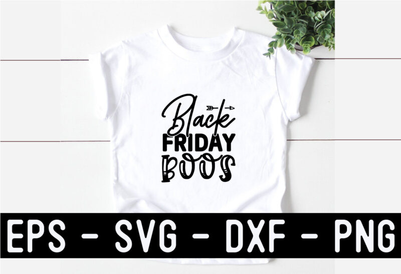 Black Friday SVG T shirt Design Bundle