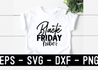 Black Friday SVG T shirt Design Template