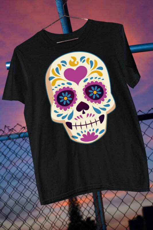 Viva Mexico Mariachi Calabera Dia De Los Muertos Sugar Skull Princess Bundle