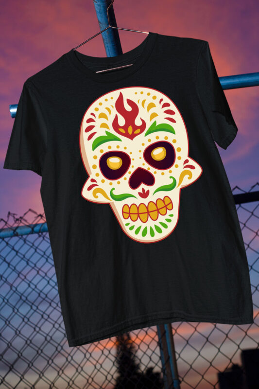 Viva Mexico Mariachi Calabera Dia De Los Muertos Sugar Skull Princess Bundle