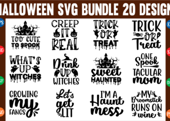 The halloween svg bundle t shirt designs for sale