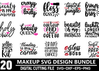 Makeup Svg Bundle