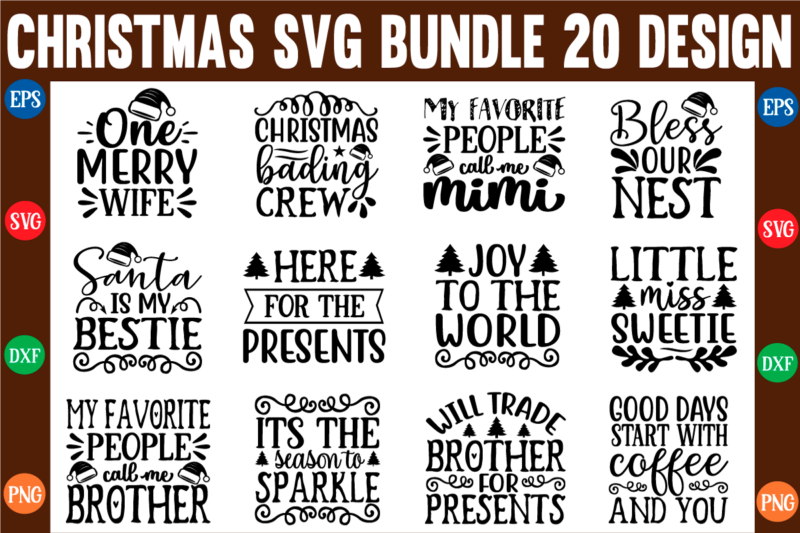 Christmas svg bundle