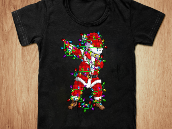 Dabbing santa t-shirt svg, dabbing santa wearing sunglass svg, funny christmas lighting dabbing santa t-shirt, xmas lighting dabbing santa t-shirt, dabbing santa christmas t-shirt, santa claus svg, santa claus christmas