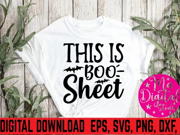 This is boo sheet graphic t shirt