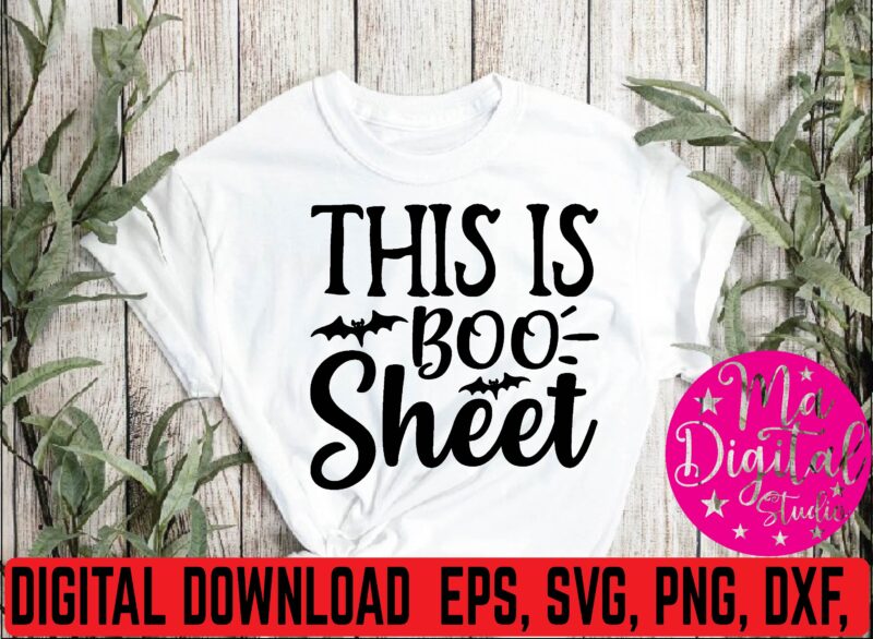 this is boo sheet graphic t shirt