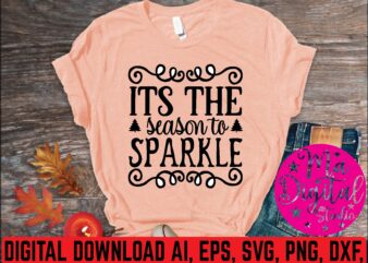 its the season to sparkle t shirt template